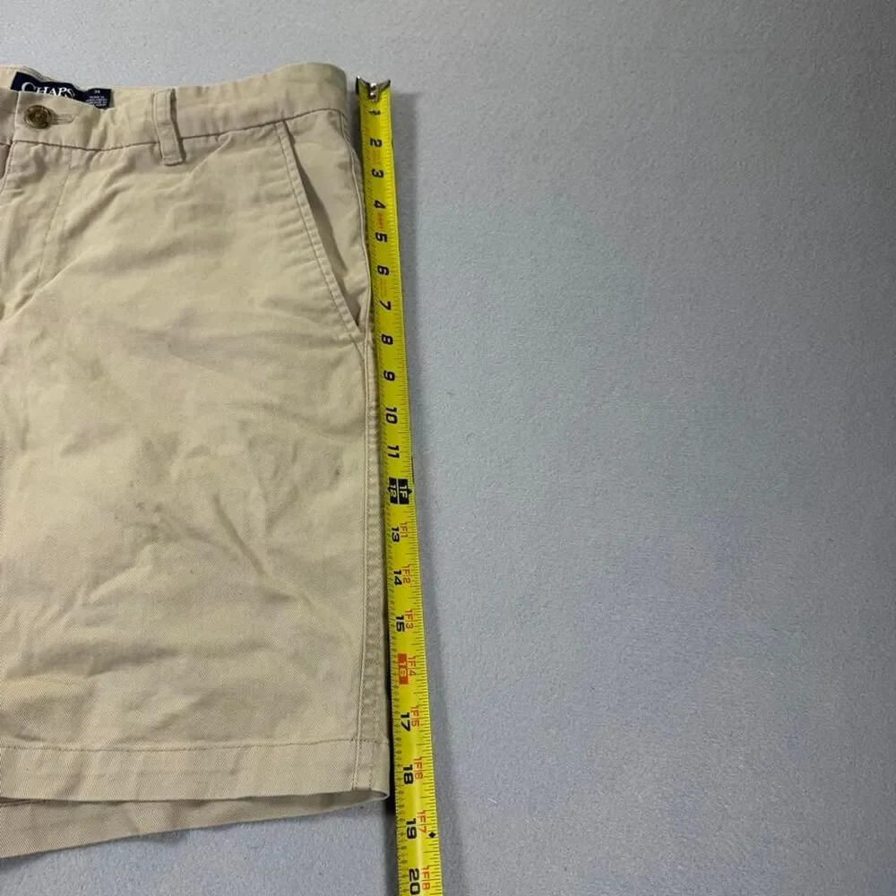 Chaps Men's Tan and Cream Shorts